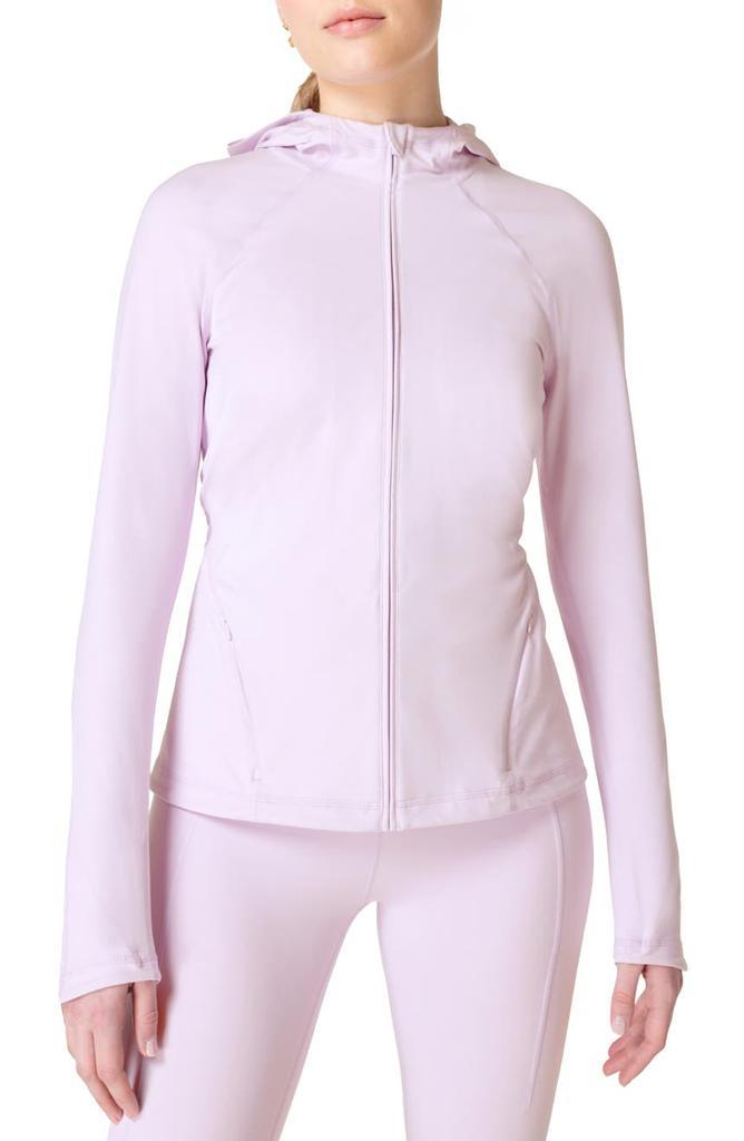 商品SWEATY BETTY|Supersoft Workout Zip Jacket,价格¥523,第1张图片