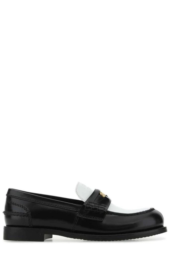 商品Miu Miu|Miu Miu Two-Toned Penny Loafers,价格¥6098,第1张图片