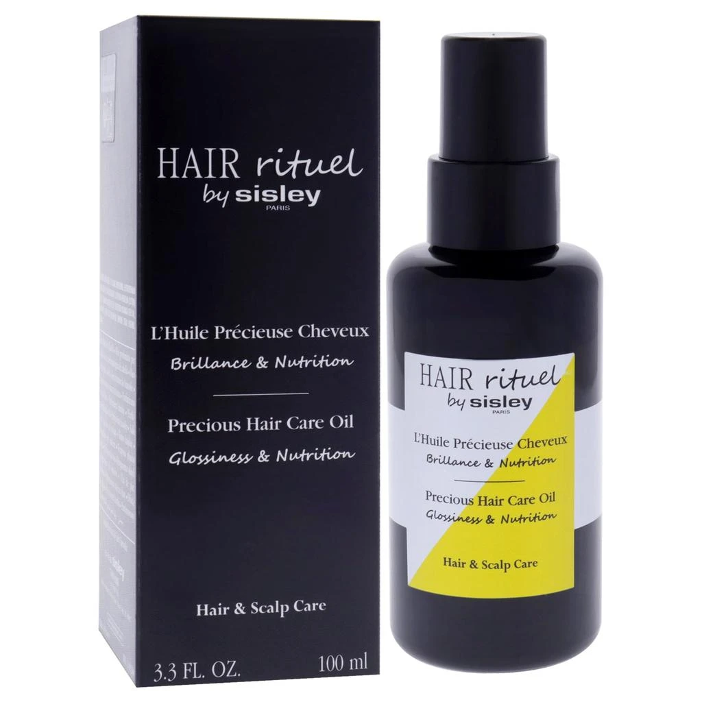 商品Sisley|Precious Hair Care Oil Glossiness and Nutrition by Sisley for Women - 3.4 oz Oil,价格¥677,第3张图片详细描述