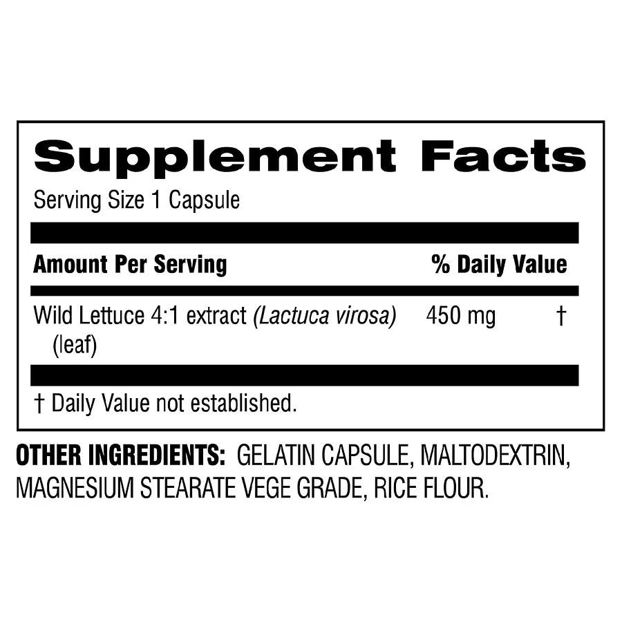 商品Botanic Choice|Wild Lettuce Extract,价格¥52,第2张图片详细描述