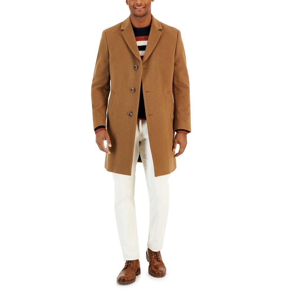 商品Nautica|Men's Classic-Fit Camber Wool Overcoat,价格¥2726,第3张图片详细描述