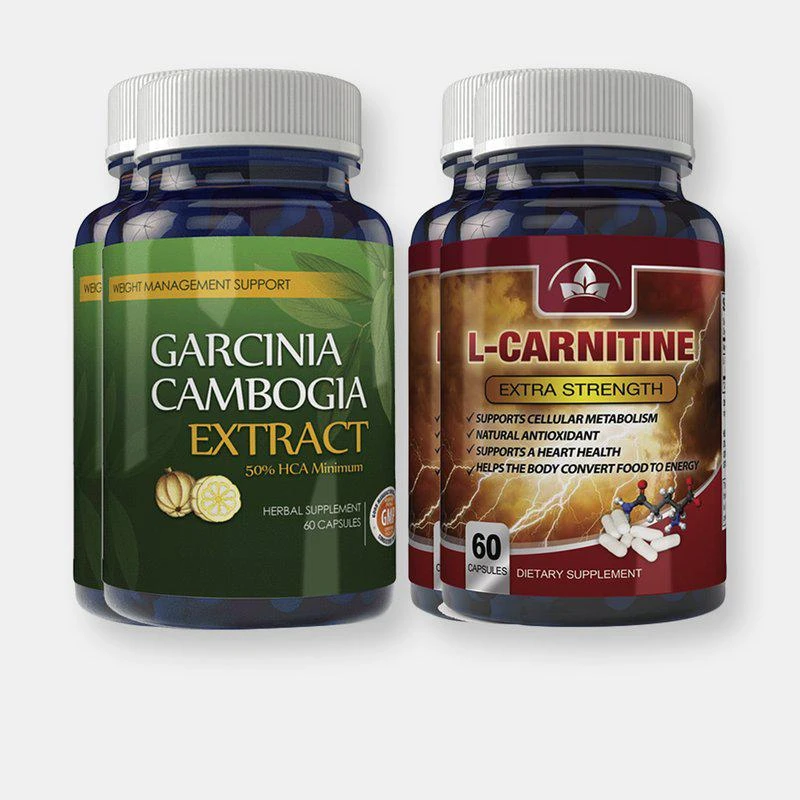 商品Totally Products|Garcinia Cambogia Extract and L-Carnitine Combo Pack,价格¥287,第1张图片