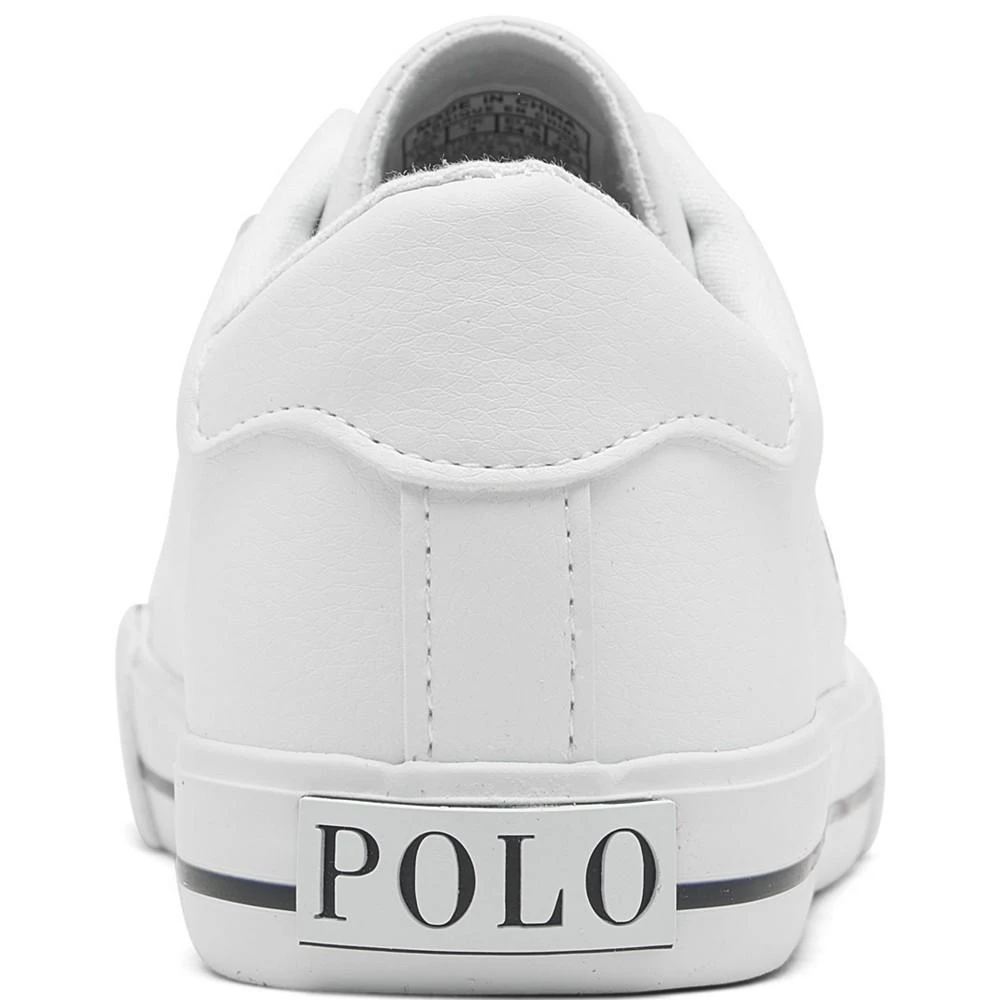 商品Ralph Lauren|Big Boys Easten II Casual Sneakers from Finish Line,价格¥338,第4张图片详细描述