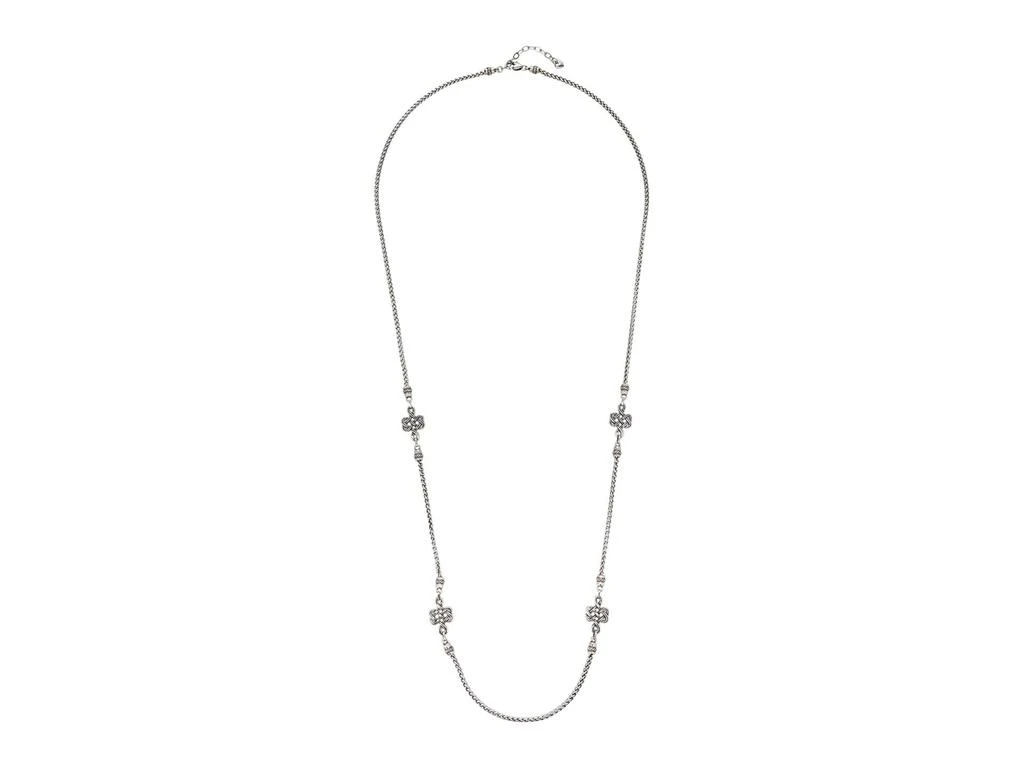 商品Brighton|Interlok Endless Knot Long Necklace,价格¥721,第2张图片详细描述