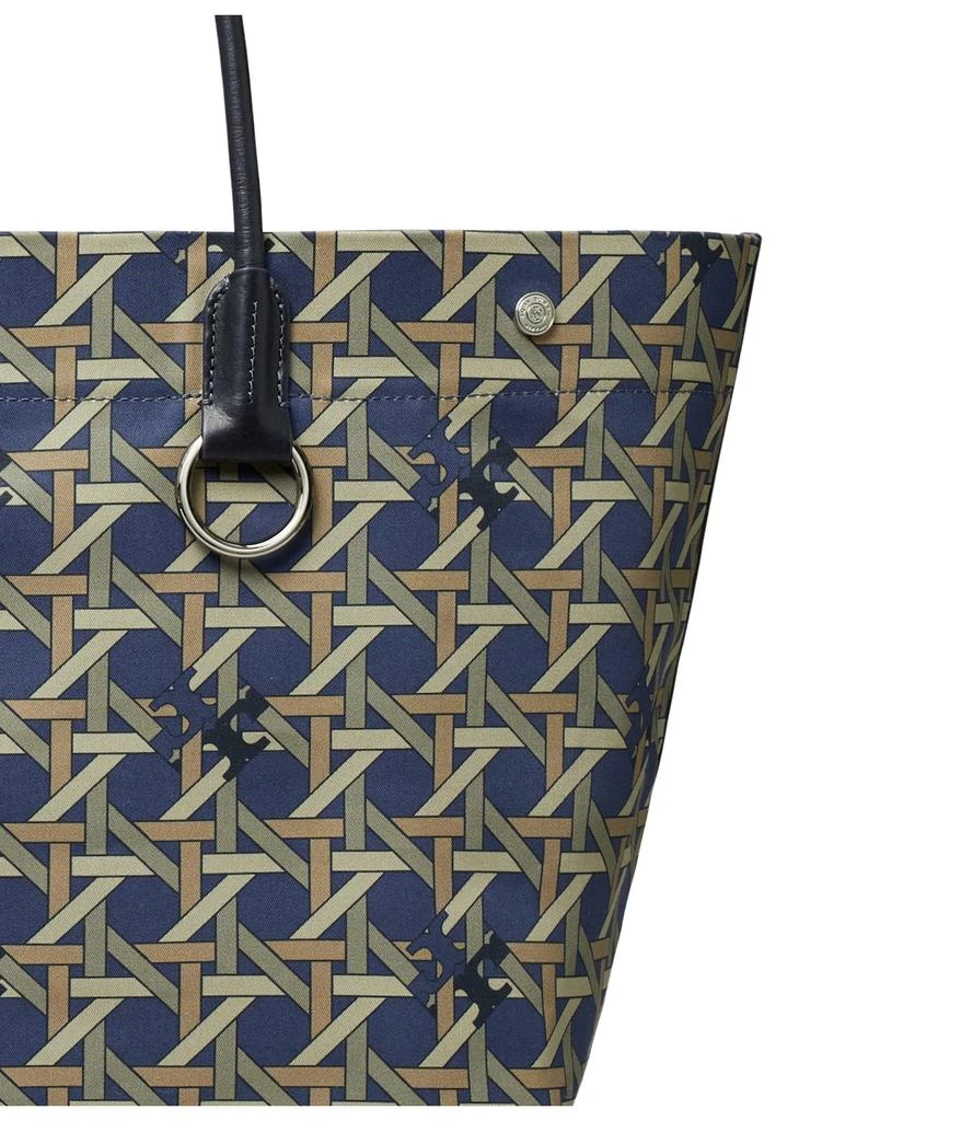 商品Tory Burch|Canvas Basket Weave Tote,价格¥2973,第4张图片详细描述