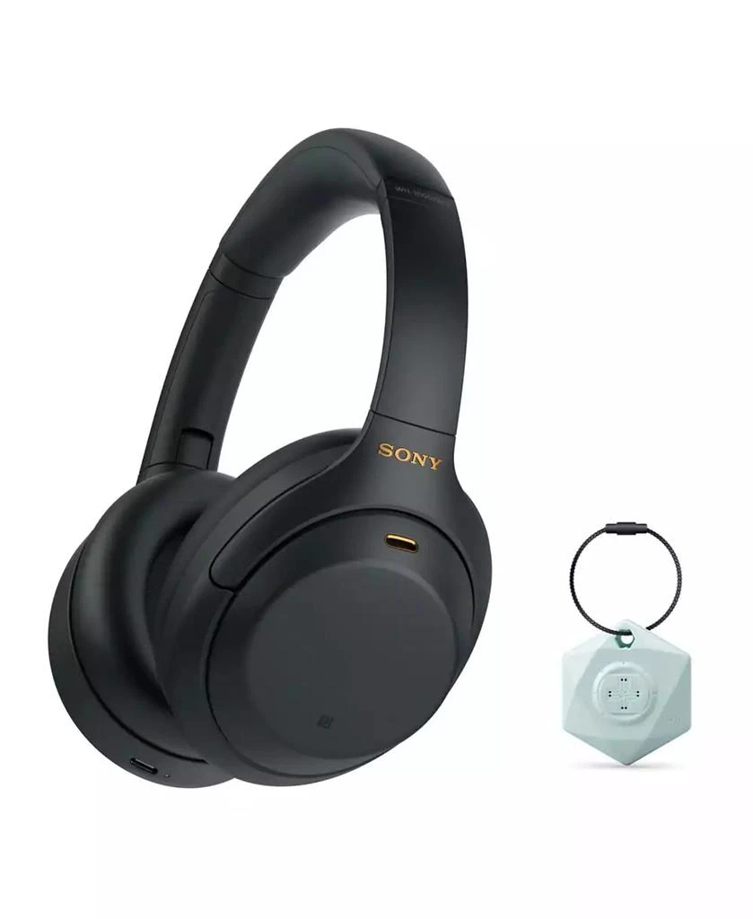 商品SONY|WH-1000XM4 Wireless Noise Canceling Over-Ear Headphones Bundle with Finder,价格¥1676,第1张图片