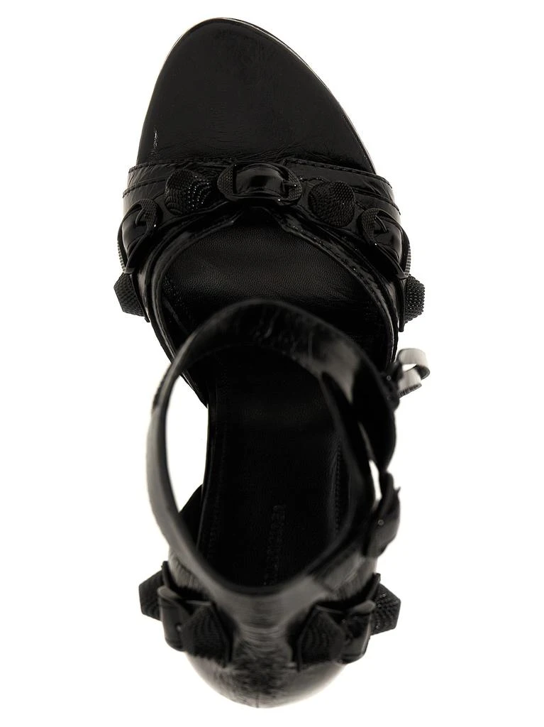 商品Balenciaga|Cagole Sandals Black,价格¥5878,第3张图片详细描述