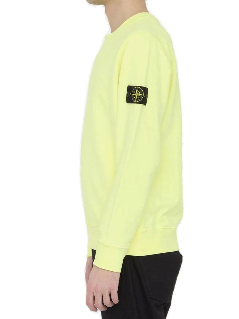 商品Stone Island|Stone Island Compass Patch Crewneck Sweatshirt,价格¥1316,第3张图片详细描述