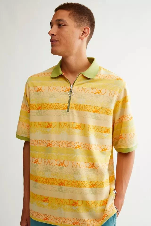 商品Urban Outfitters|UO Baggy Zip Polo Shirt,价格¥113,第1张图片