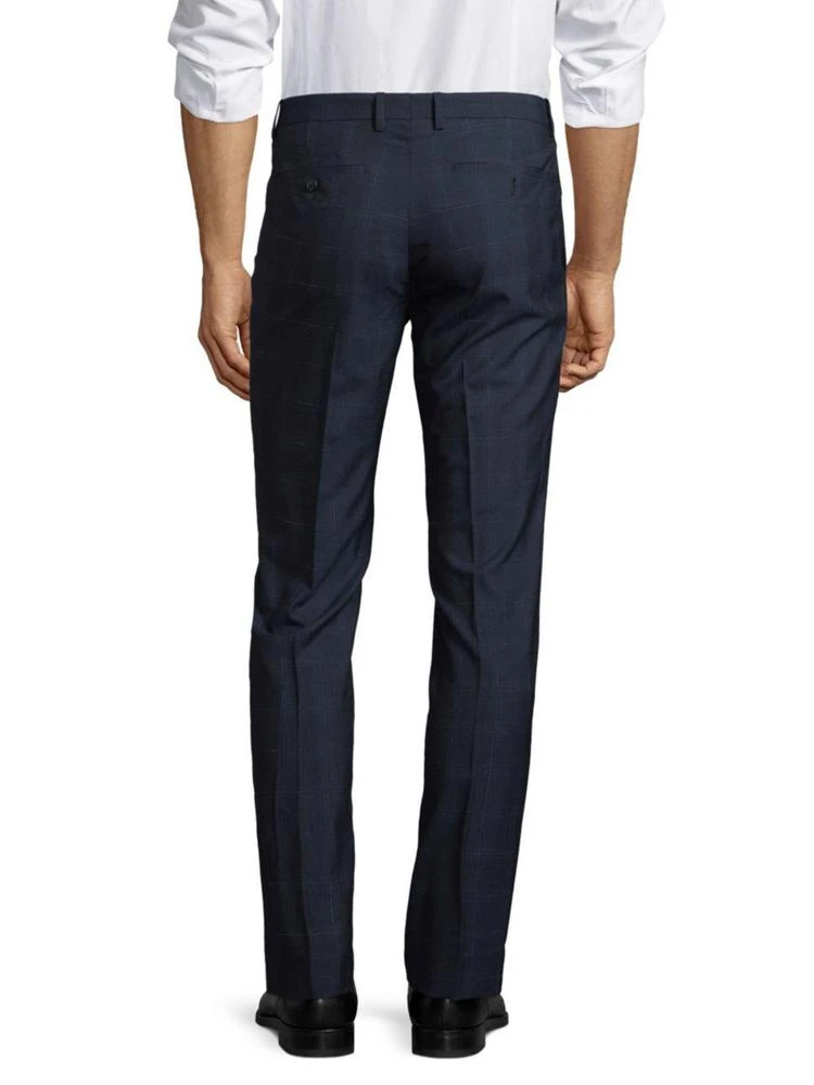 商品Theory|Slim-Fit Checkered Wool Pants,价格¥1602,第2张图片详细描述