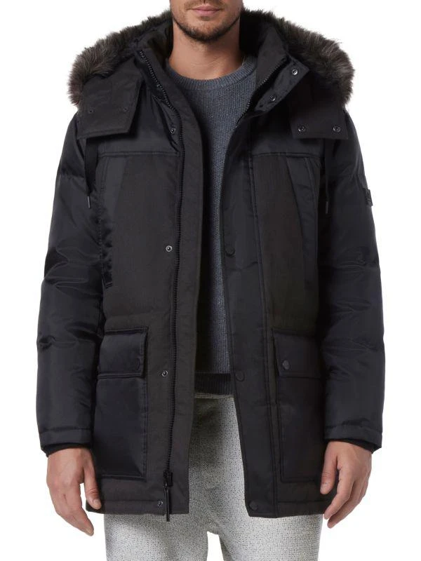 商品Marc New York by Andrew Marc|Tripp Down Faux Fur Hood Parka,价格¥1953,第1张图片