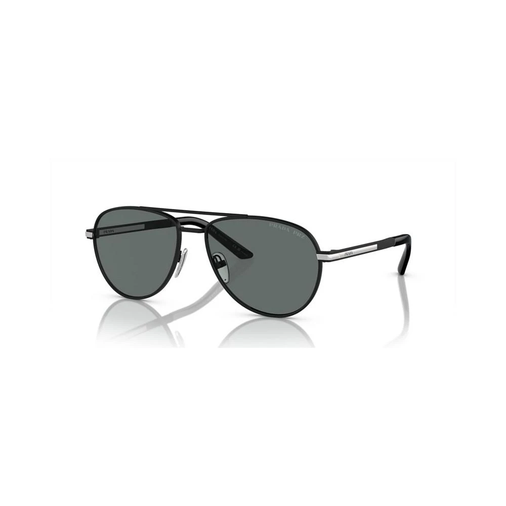 商品Prada|Men's Polarized Sunglasses, PR A54S,价格¥4378,第1张图片