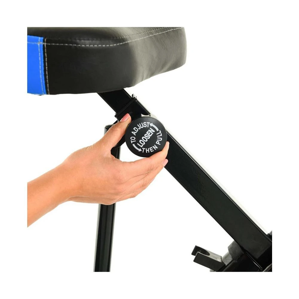 商品Exerpeutic|975 XLS Bluetooth Folding Upright Exercise Bike with MyCloudFitness App,价格¥3467,第3张图片详细描述
