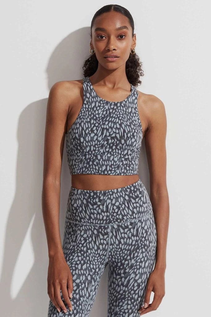 商品Varley|Let's Move Harris Bra - Petrol Motion Speckle,价格¥612,第1张图片