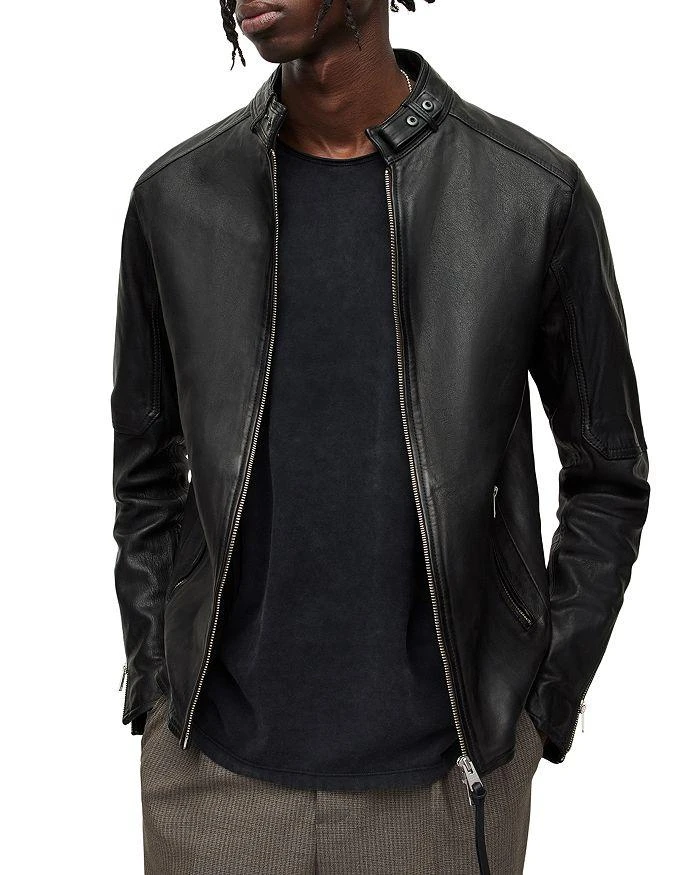 商品ALL SAINTS|Cora Leather Moto Jacket,价格¥3444,第3张图片详细描述