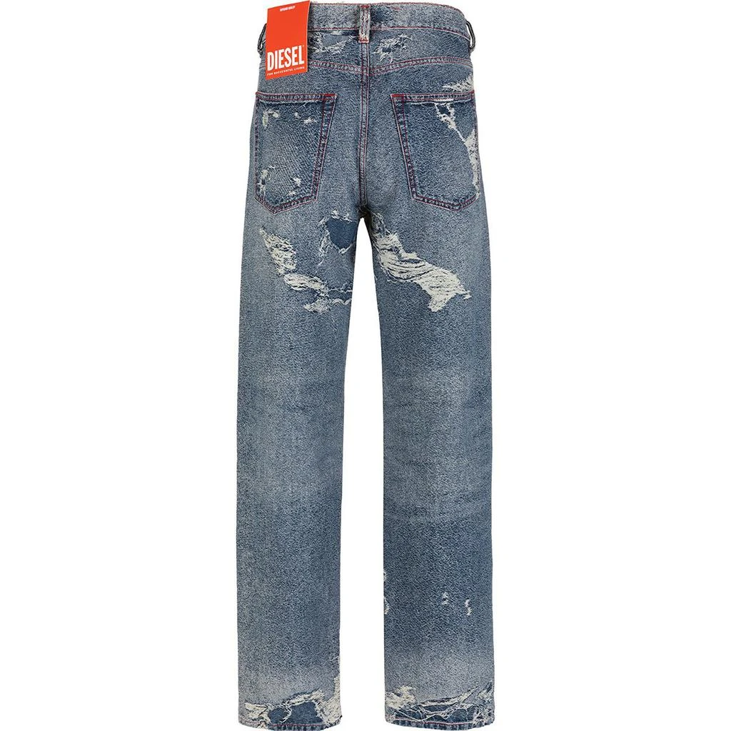 商品Diesel|Diesel 2010 Straight-Leg Distressed Jeans,价格¥2533,第2张图片详细描述