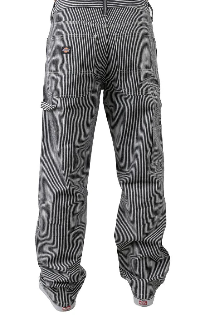 商品DICKIES|(DUR10W2S) Hickory Stripe Carpenter Pant - White Hickory Stripe ,价格¥241,第3张图片详细描述