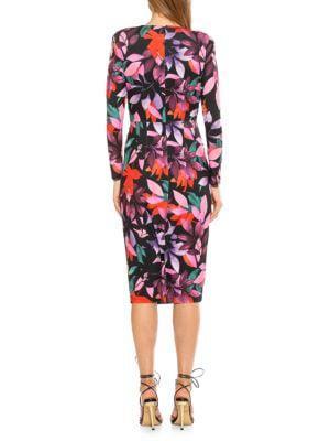 商品ALEXIA ADMOR|Nicolette Draped-Bodice Dress,价格¥503-¥574,第4张图片详细描述