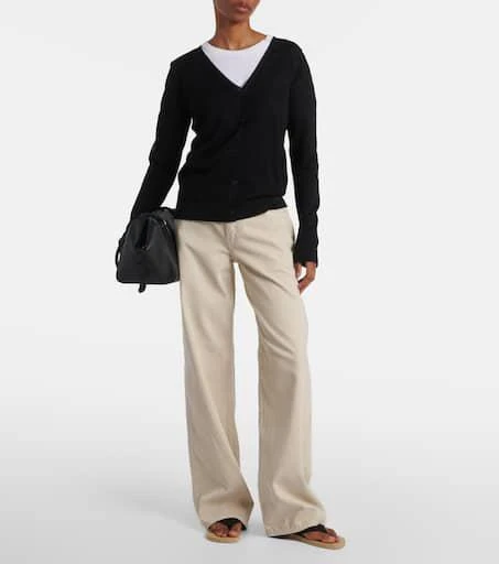 商品The Row|Jheel linen and cotton-blend cardigan,价格¥15076,第2张图片详细描述