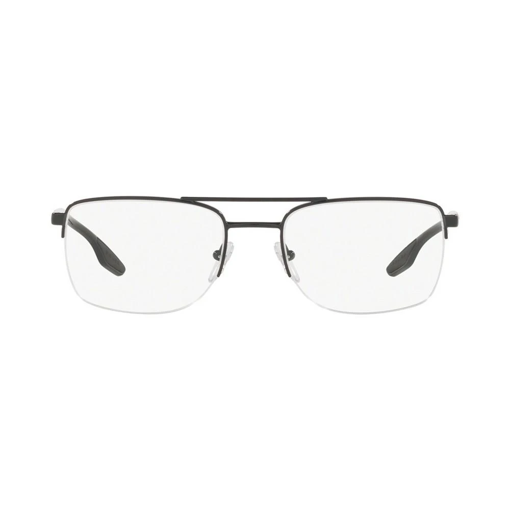 商品Prada|PS 51MV Men's Rectangle Eyeglasses,价格¥1096,第2张图片详细描述