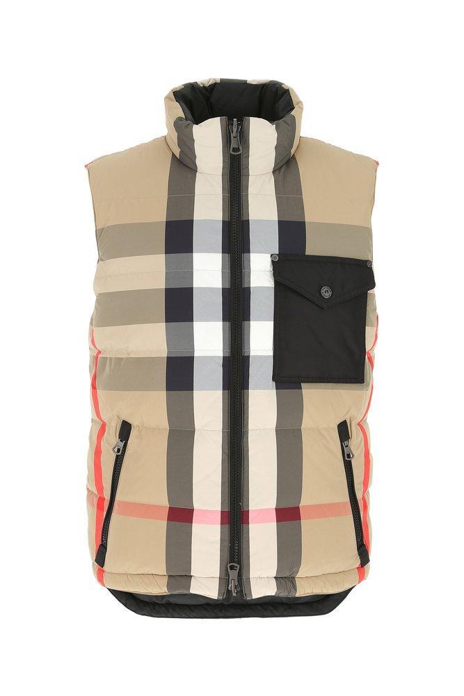 商品Burberry|Burberry Reversible Puffer Vest,价格¥7780-¥8554,第1张图片