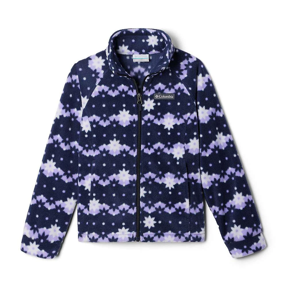 商品Columbia|Youth Girls' Benton Springs II Printed Fleece Jacket,价格¥112,第1张图片