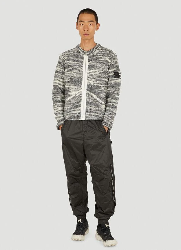 商品Stone Island|Thermo Zip Track Pants in Black,价格¥3038,第2张图片详细描述