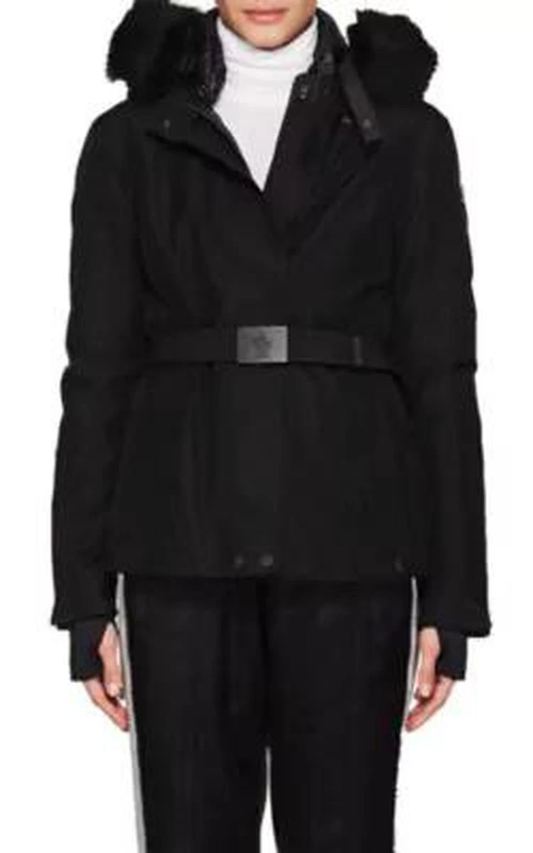 商品Moncler|Laplance Fur-Trimmed Down Coat,价格¥18926,第1张图片