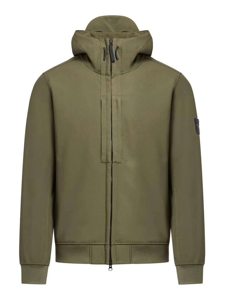 商品Stone Island|Stone Island Zip-Up Drawstring Jacket,价格¥4812,第1张图片