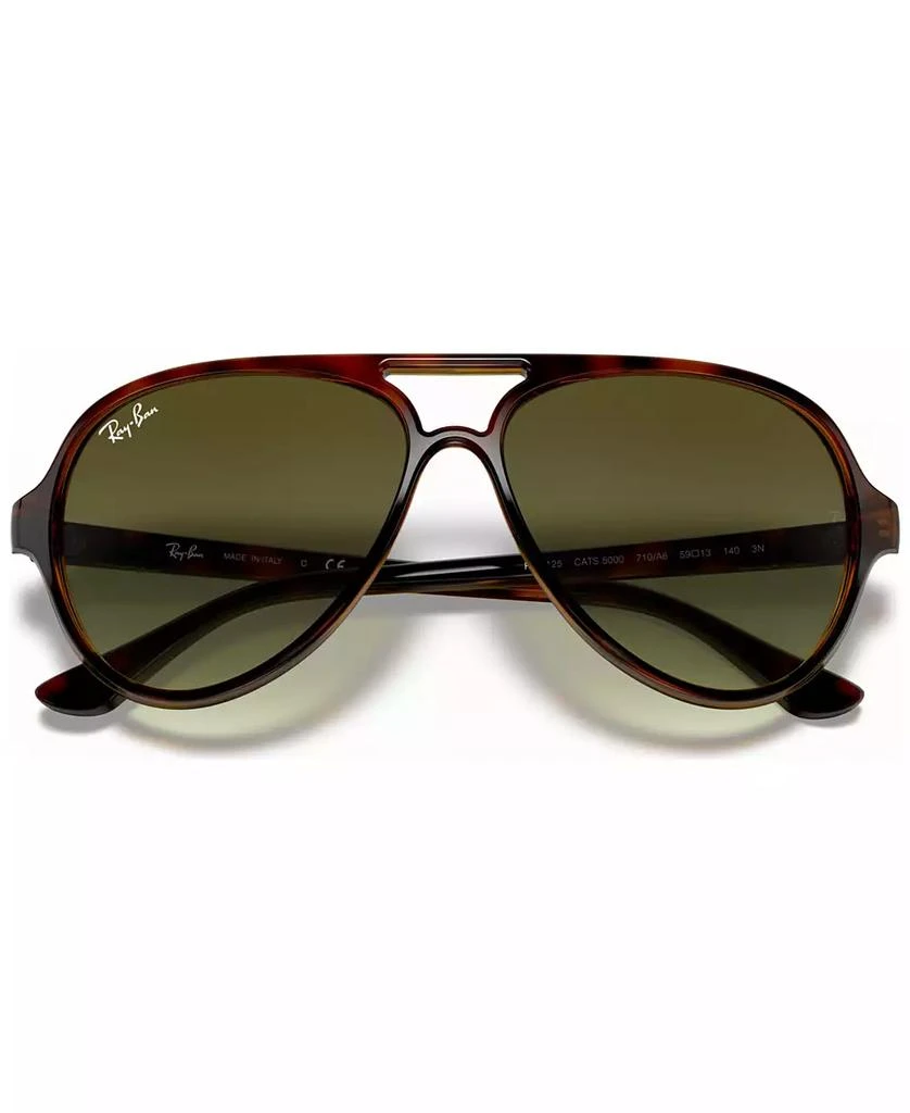 商品Ray-Ban|Sunglasses, RB4125 CATS 5000,价格¥1489,第2张图片详细描述