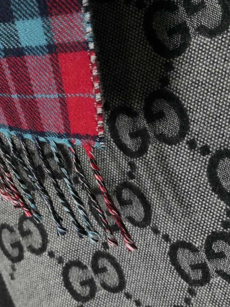 商品Gucci|GUCCI - Doubleface Wool Scarf,价格¥3678,第3张图片详细描述