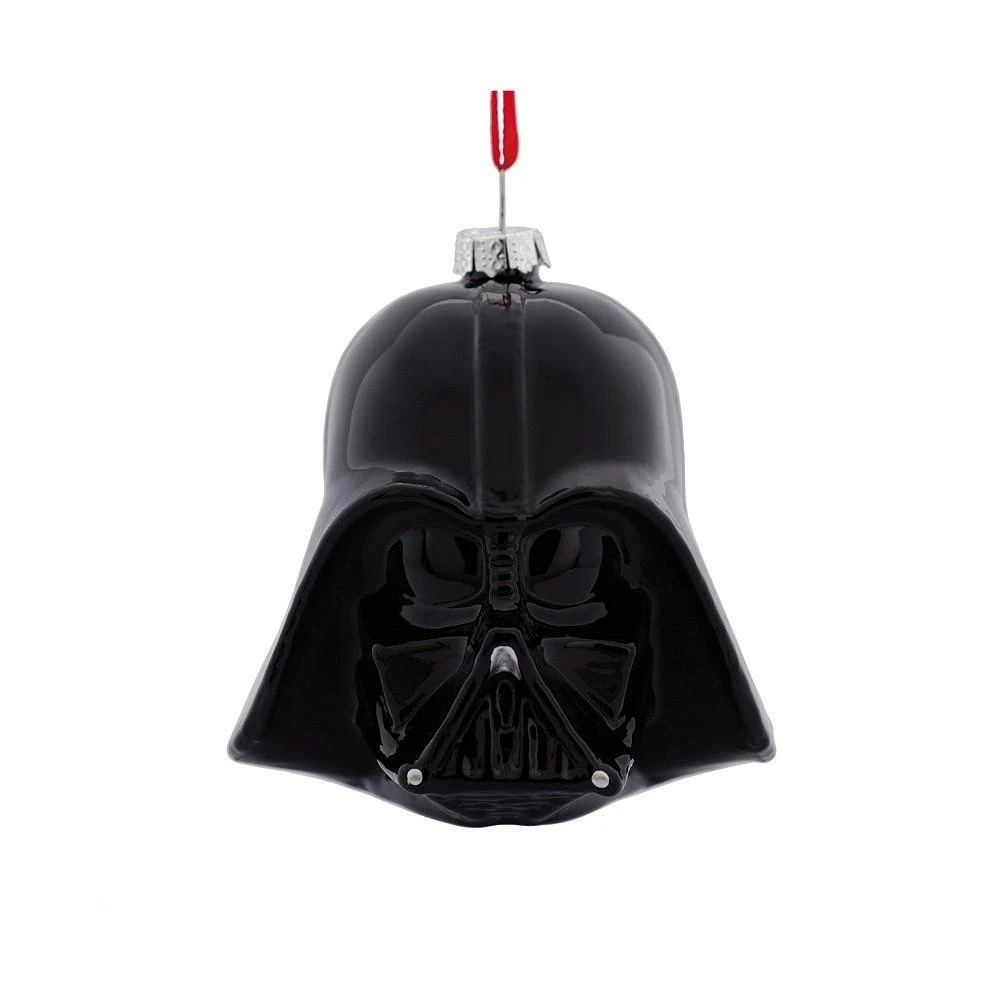 商品Hallmark|Christmas Ornament Star Wars Darth Vader Helmet Blown Glass,价格¥27,第1张图片