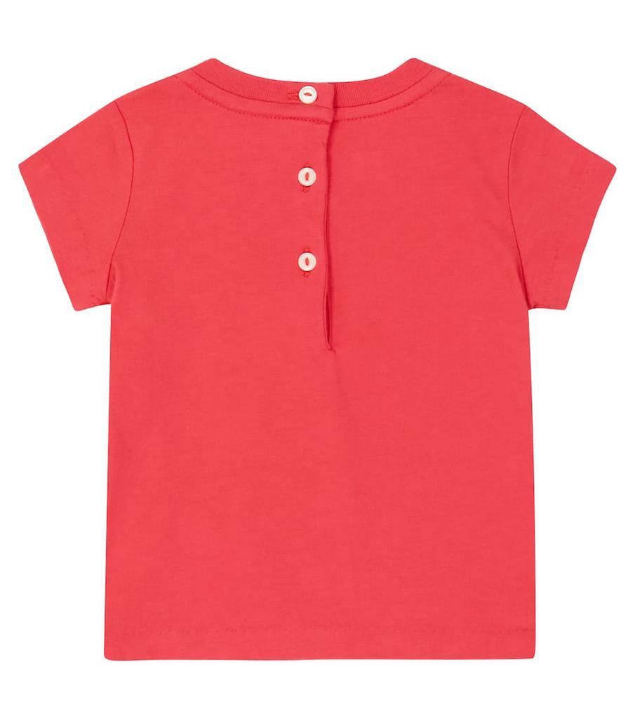 商品Ralph Lauren|Baby Polo Bear cotton T-shirt,价格¥205,第4张图片详细描述