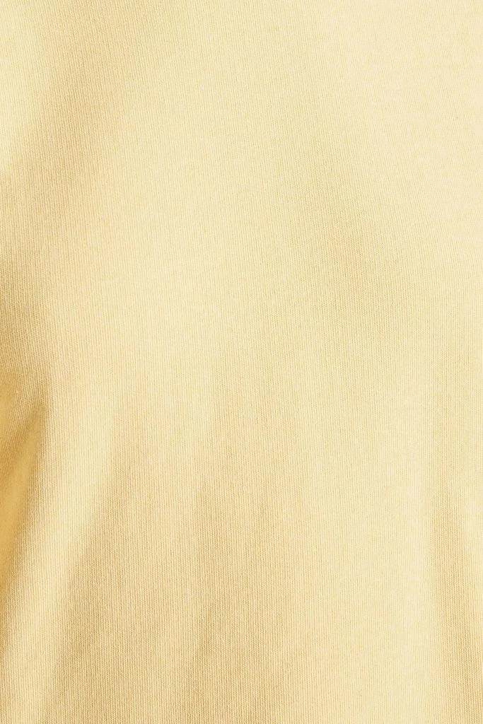 商品Ganni|Embroidered cotton-blend fleece sweatshirt,价格¥312,第4张图片详细描述