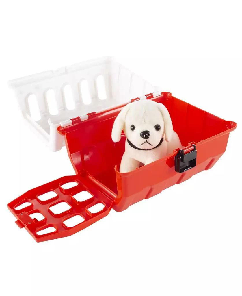 商品Trademark Global|Hey Play Kids Veterinary Set With Animal Medical Supplies, Plush Dog And Carrier For Boys And Girls, 11 Piece,价格¥315,第3张图片详细描述