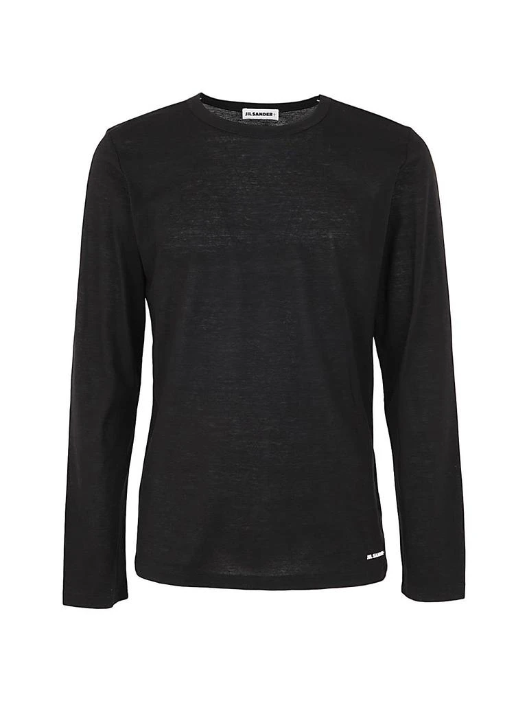 商品Jil Sander|Jil Sander+ Crewneck Long-Sleeved T-Shirt,价格¥1090,第1张图片