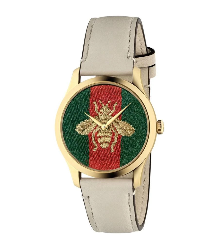 商品Gucci|Gold-Plated G-Timeless Watch 38mm,价格¥8501,第1张图片