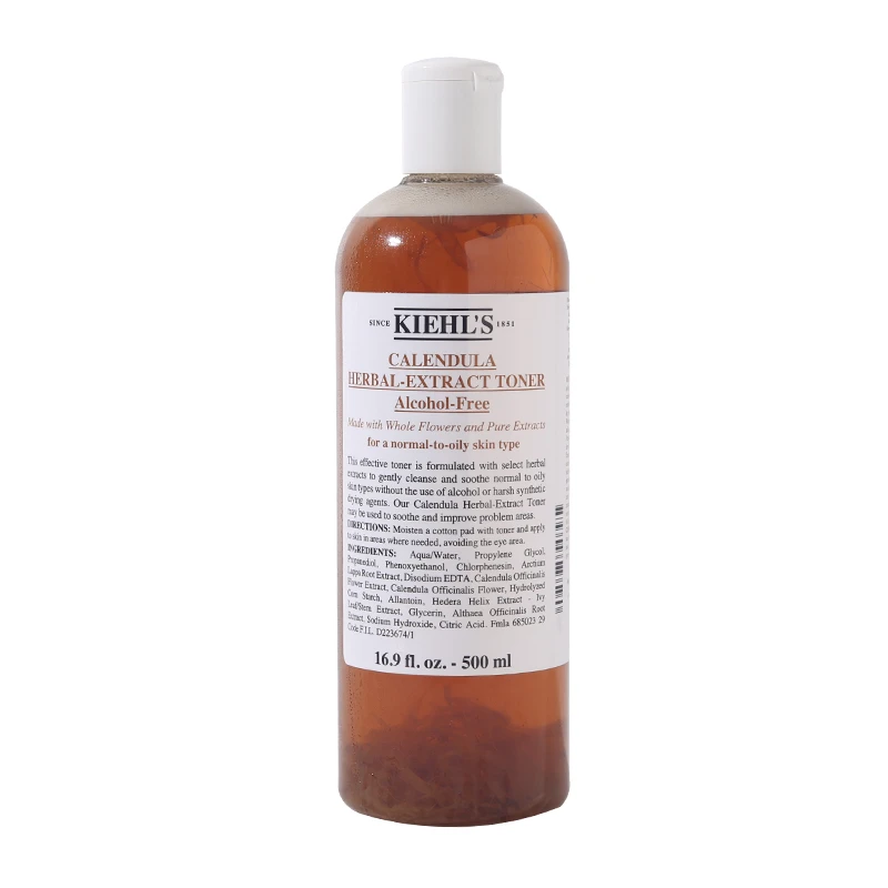 商品[国内直发] Kiehl's|Kiehl's科颜氏金盏花植萃爽肤水500ml 金盏花大明星 调理舒缓肌肤 补水保湿收缩毛孔控油,价格¥313,第1张图片