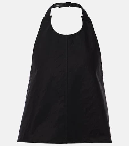 商品WARDROBE.NYC|Drill halterneck cotton-blend twill top,价格¥2861,第1张图片