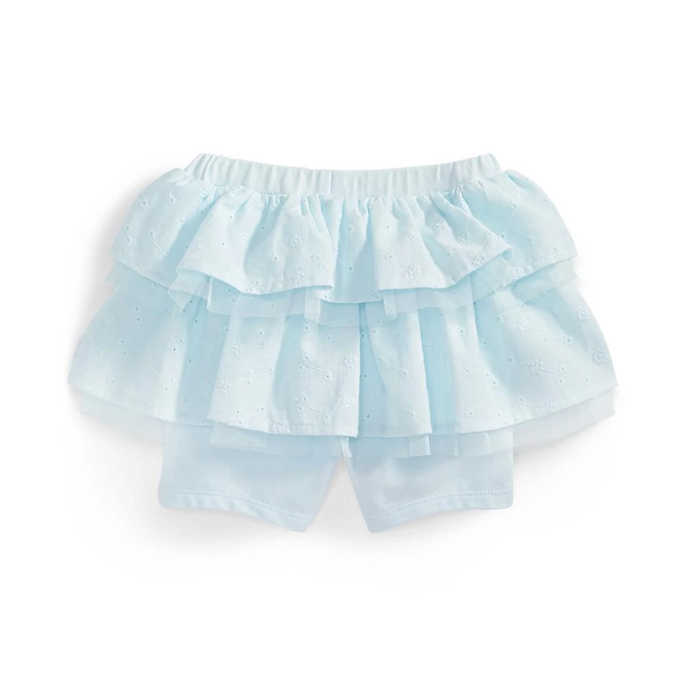 商品First Impressions|Baby Girls Scooter Shorts, Created for Macy's,价格¥35,第2张图片详细描述