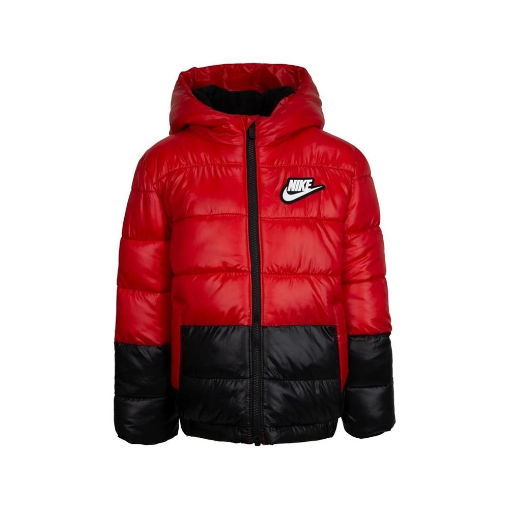 商品NIKE|Toddler Boys Color Block Puffer Jacket,价格¥289,第1张图片