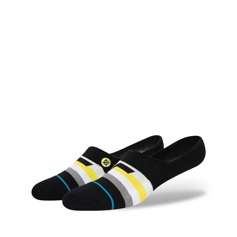 商品Stance|Men's and Women's Utah Jazz Stripe No Show Socks,价格¥128,第1张图片