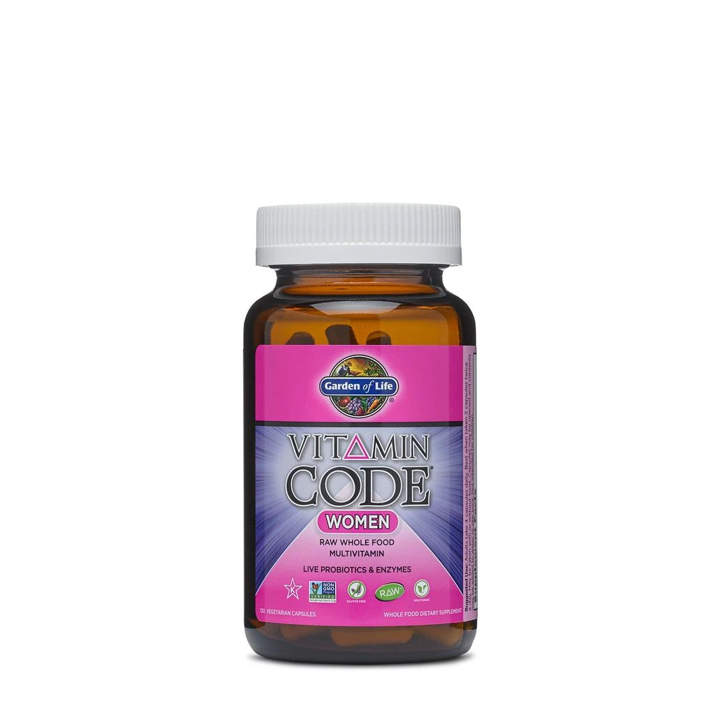 商品Garden of Life|Vitamin Code™系列女性维生素 120粒,价格¥306,第1张图片