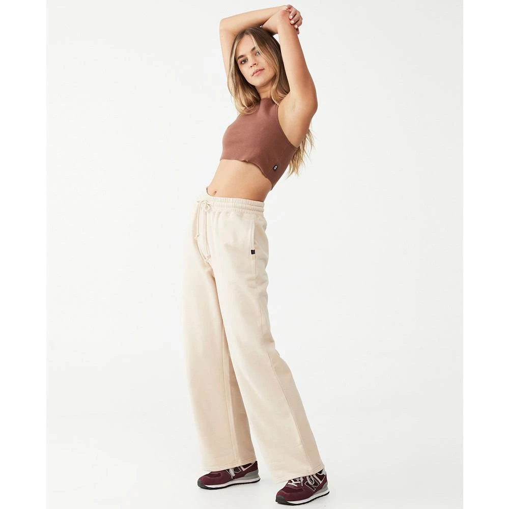 商品Cotton On|Women's Plush Wide Leg Track Pants,价格¥203,第4张图片详细描述