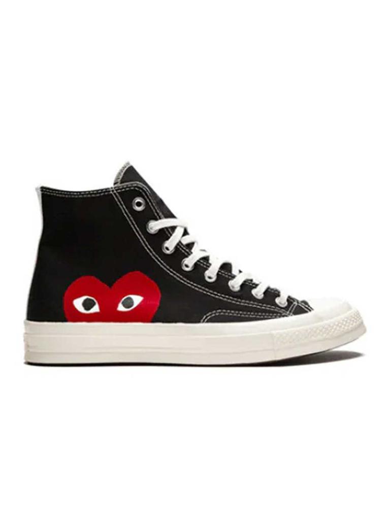 Converse x comme des garcons shoes p1k112 black商品第1张图片规格展示