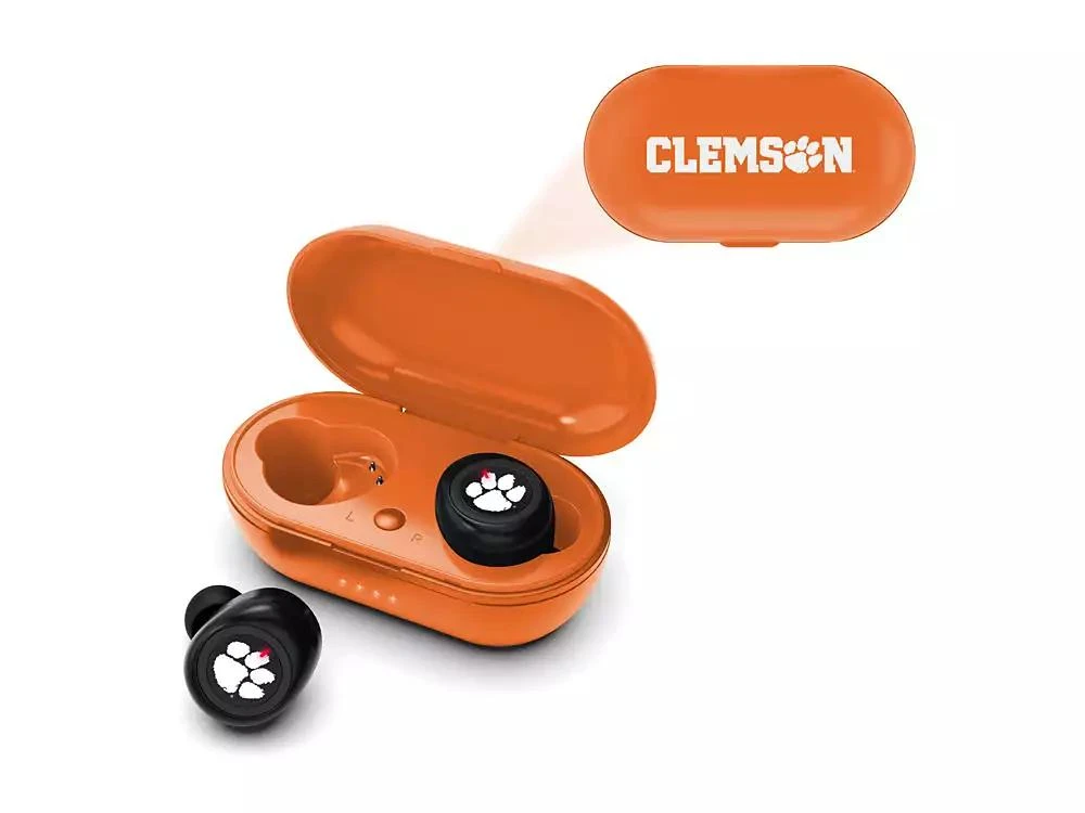 商品Lids|Prime Brands Clemson Tigers True Wireless Earbuds,价格¥228,第1张图片