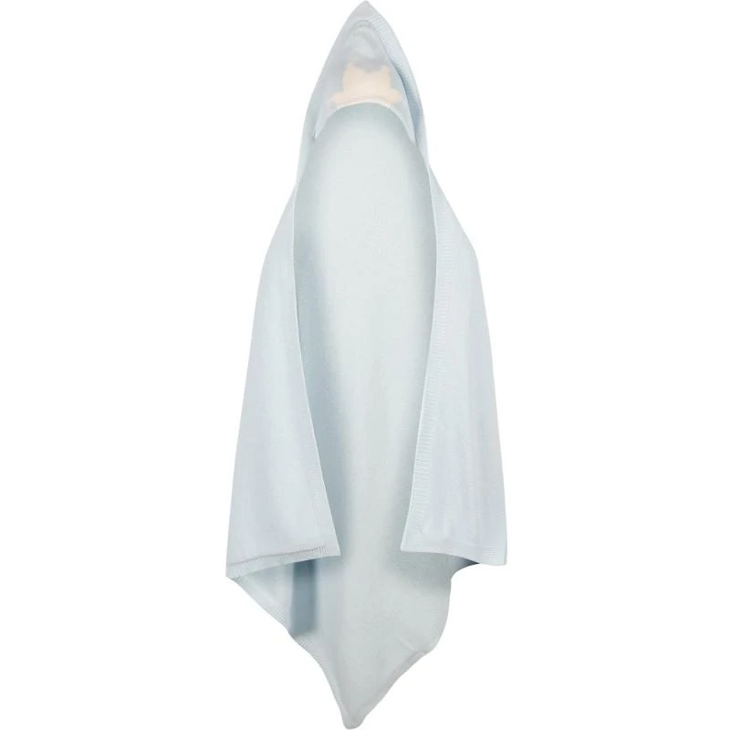 商品Marie Chantal|Crown hood knitted blancket in blue,价格¥1117,第1张图片