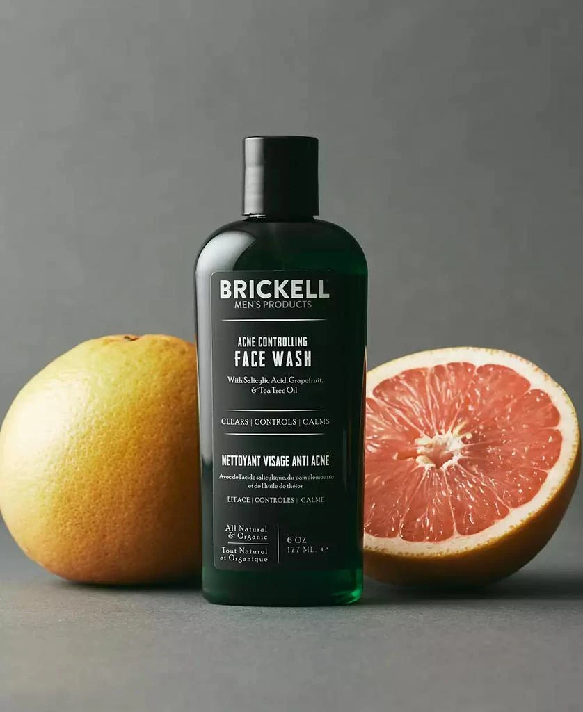 商品Brickell Mens Products|Brickell Men's Products Acne Controlling Face Wash, 6 oz.,价格¥146,第3张图片详细描述