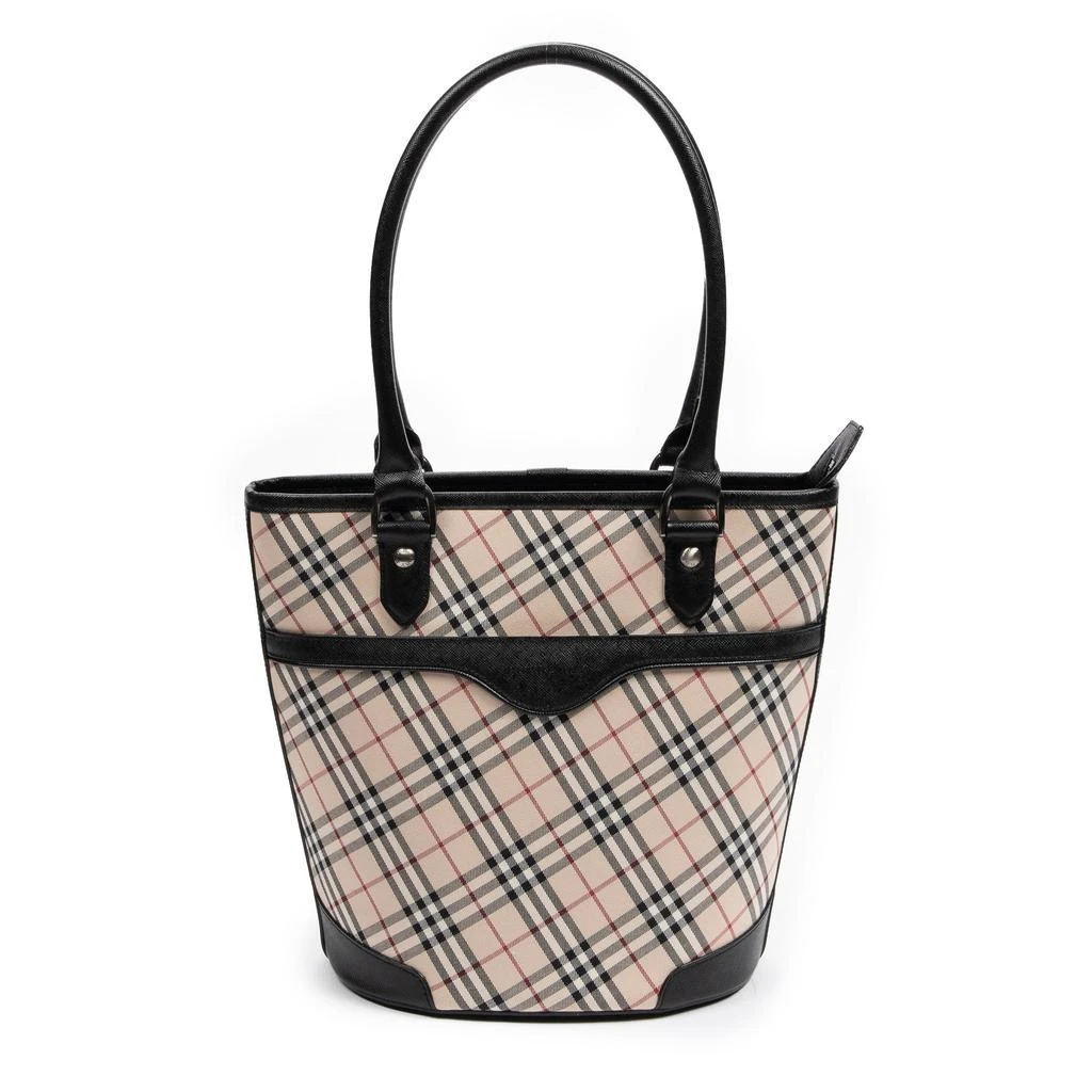 商品[二手商品] Burberry|Double Slip Pocket Bucket Zip Tote,价格¥4500,第1张图片