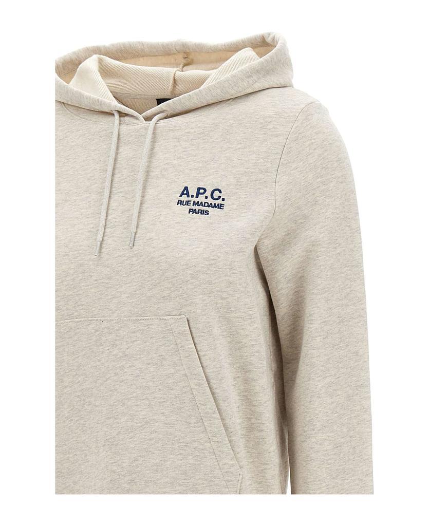 商品A.P.C.|Cotton 'hoodie Manuela Ecru Chine',价格¥1308,第6张图片详细描述
